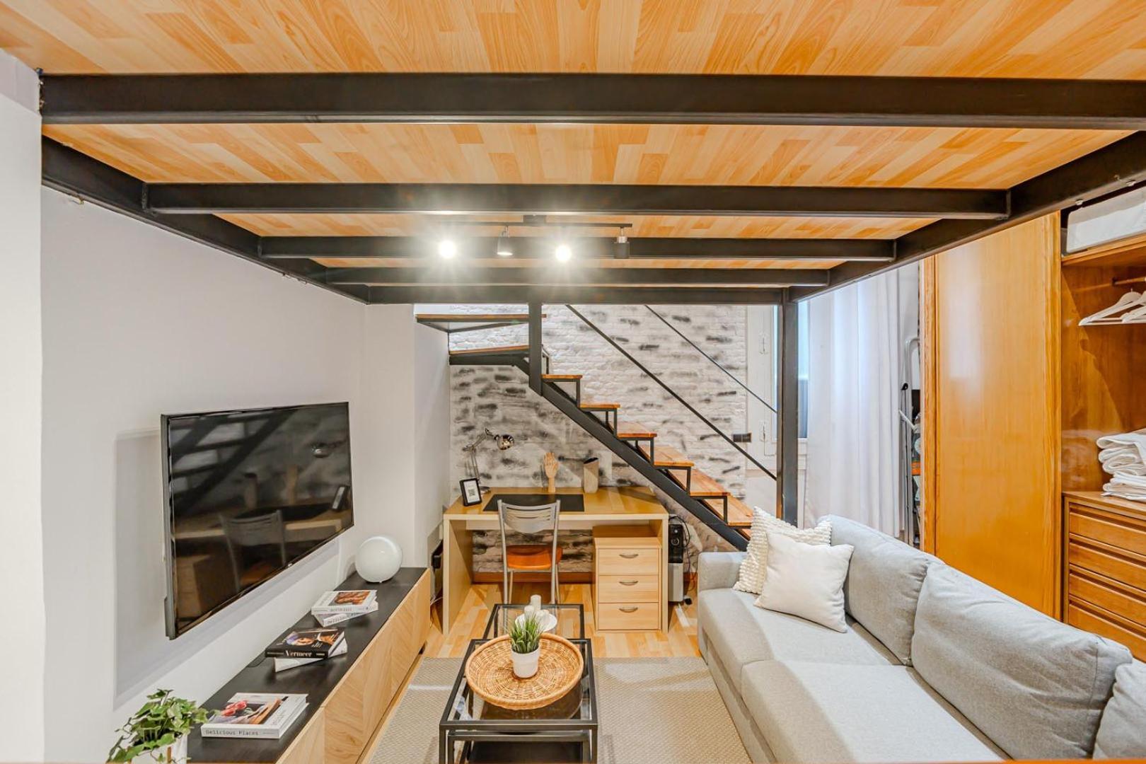Increible Loft A 5 Min Del Retiro & Wizink Apartment Madrid Exterior photo